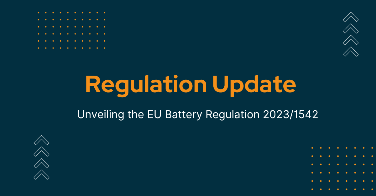 VTC Battery Pass Нова директива ЄС щодо акумуляторів 2023/1542