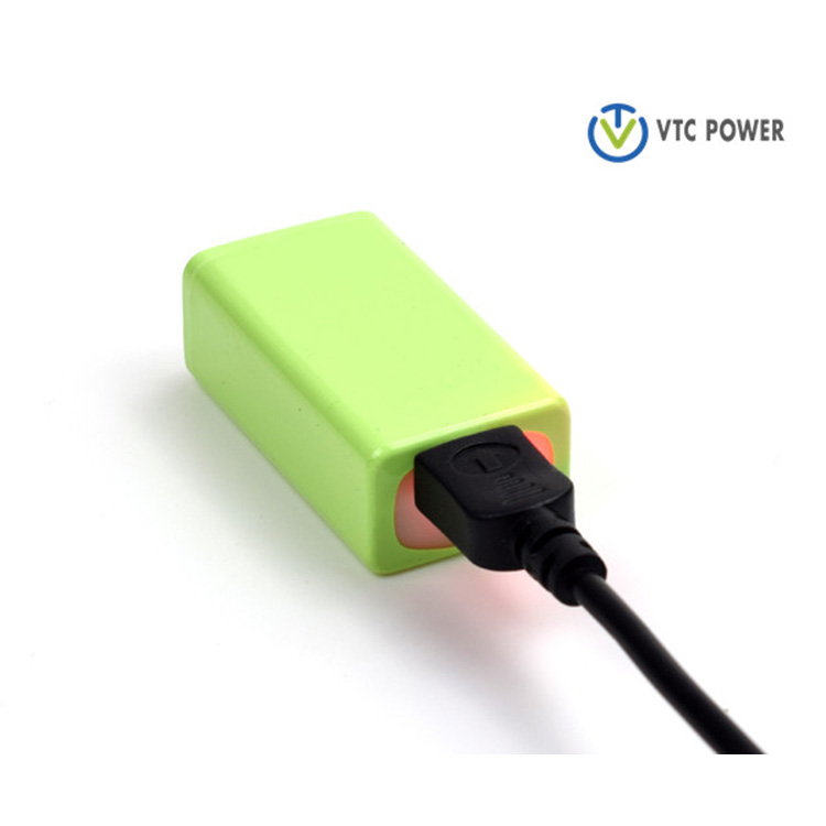 9 В акумуляторна літієва батарея USB 1200 мАг Портативні USB батареї Micro USB для вертольота моделі мікрофона Bateria